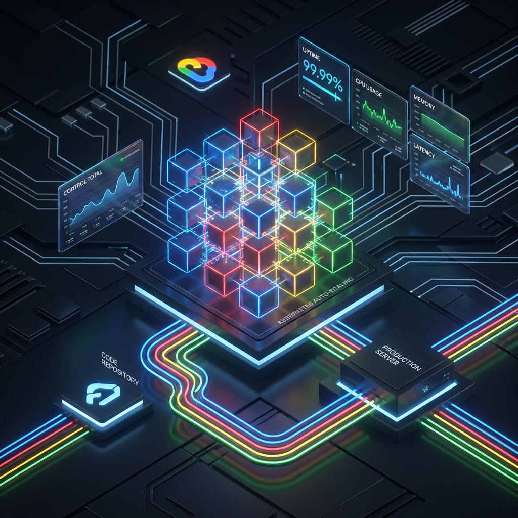 Cost Reduction on Google Cloud with Kubernetes Auto Scaling, Monitoring and CI/CD Pipeline